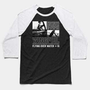 wingfoil In Brutal style Baseball T-Shirt